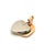 Contemporary Cartier Pendant 18k White & Rose Gold Double Slide Hearts Tag For Sale - Image 3 of 7