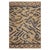 Modern Tibetan Wool Rug with Abstract Tiger Motif and Greek by Doris Leslie Blau For Sale