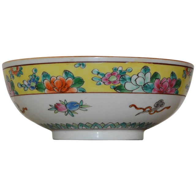 Early 20th Century Nippon Porcelain Oriental Bowl For Sale