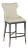 Addison Bar Stool in Charcoal For Sale