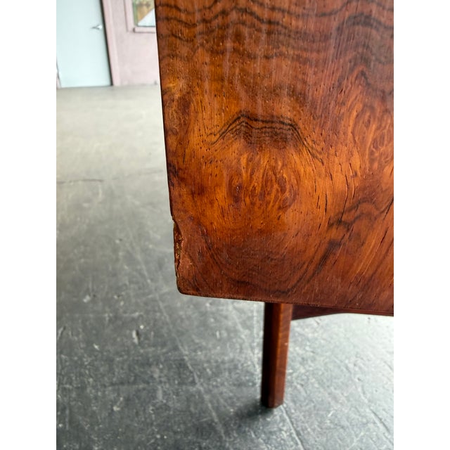 Brown Mid Century Danish Rosewood Highboard Attr. To Kurt Ostervig For Sale - Image 8 of 14