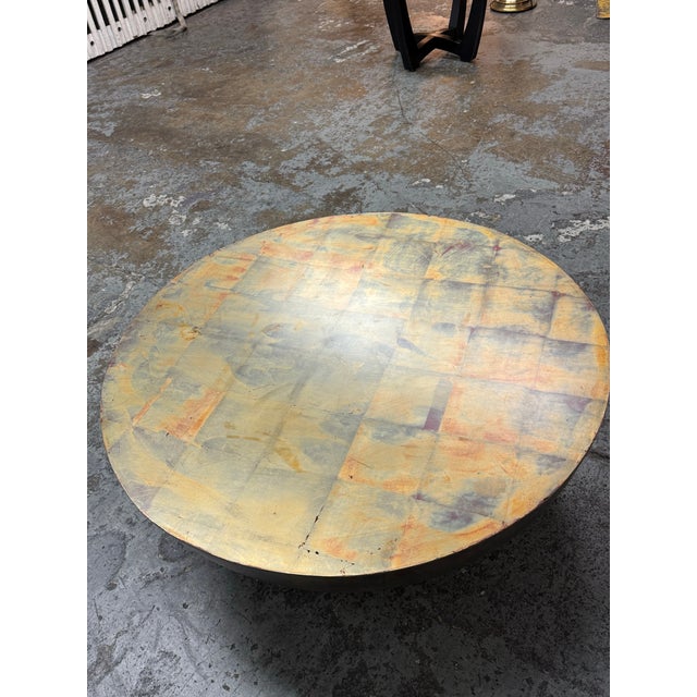 Gumps San Francisco Round Coffee Table For Sale - Image 11 of 12