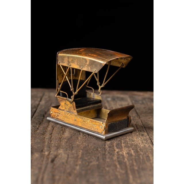 1890s A. F. Buchanan & Sons Brass and Oilcloth Salesman’s Sample For Sale - Image 10 of 16