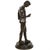 Fine Italian Grand Tour Antique Bronze Sculpture of “Narcissus” After Antiquity For Sale - Image 4 of 18