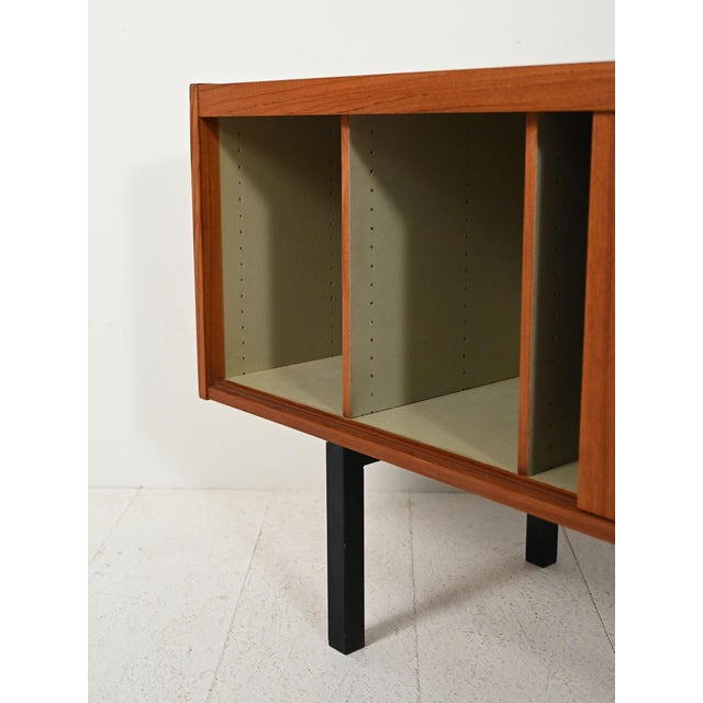 Wood Scandinavian Sideboard with Document Holder, 1950s-1960s For Sale - Image 7 of 12