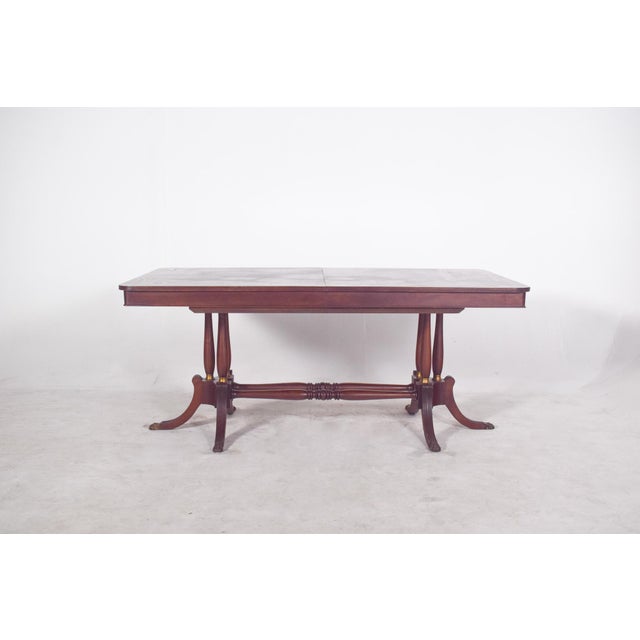 Rectangular extendable dining table. Classically inspired, it has a robust structure and elegant lines. The rectangular...