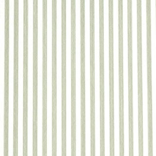 Sample - Schumacher Edwin Stripe Narrow Wallpaper in Linen For Sale