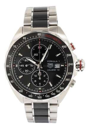 Tag Heuer Formula 1 Calibre 16 44mm caz2012.ba0876 Steel Ceramic Bezel Watch
