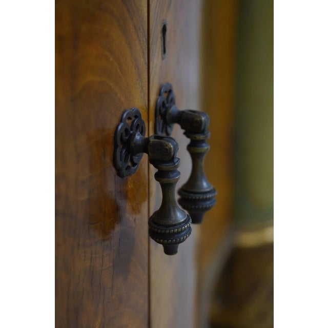 Vintage 19th Century English Paint Decorated Walnut Sideboard For Sale - Image 9 of 12