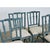 Wood Swedish Gustavian 18th Century Set of Four Painted Side Chairs For Sale - Image 7 of 14