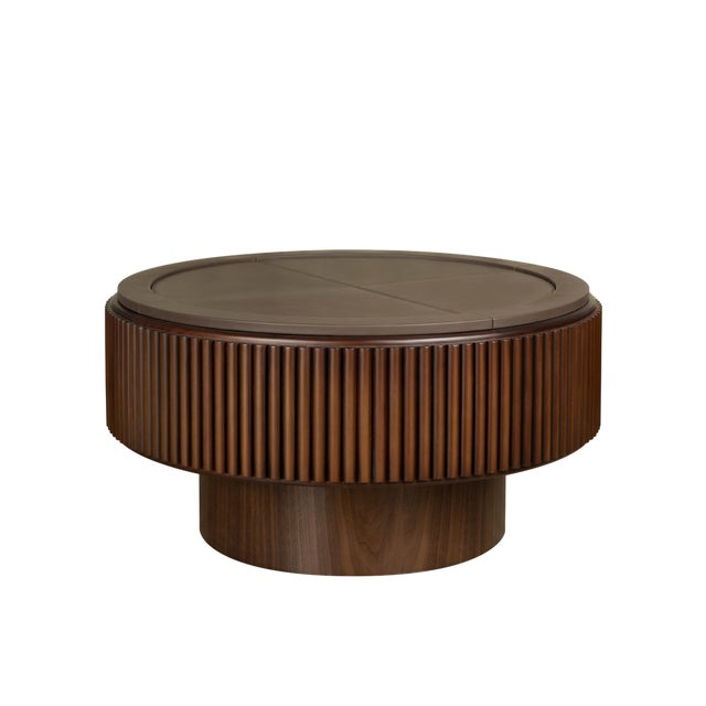 Robert Center Table by Wood Tailors Club For Sale