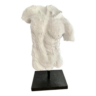 Brutalist Style Torso Sculpture For Sale