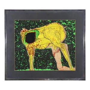 Illegibly Signed Hybrid Creature Serigraph