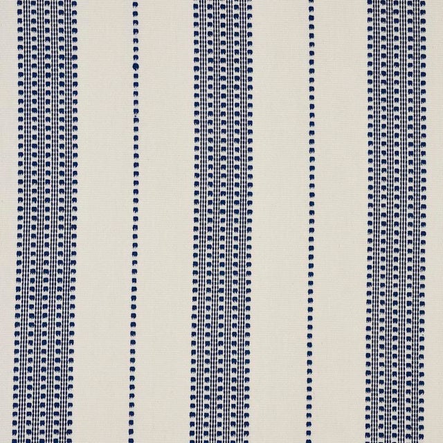 Simple, charming and woven entirely by hand, this cotton stripe's large scale makes it a shoe-in for large upholstery...