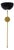 Italian Adjustable Wall Light in Brass For Sale