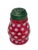 Fenton Cranberry Red Opalescent Coin Dot Sugar Shaker Muffineer With Lid For Sale