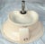 1972 Vintage American Standard Beige/Sand Colored Porcelain Drop-In Sink For Sale - Image 9 of 10