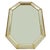 An elegant, octagonal wall mirror that captivates with its architectural form, directly referencing the rich tradition of...