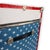 Vintage American Flag Patriotic Steamer Trunk W/ Working Key For Sale - Image 14 of 18