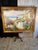Late 20th Century Large Mid-Century Style Mediterranean Coastal Terrace Oil Painting - Signed "W. Brittain" For Sale - Image 4 of 10