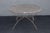 Mid Century Modern Round Wrought Iron Patio Dining Table For Sale - Image 12 of 12