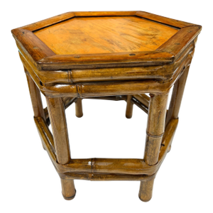 Mid Century Bamboo Plant Stand