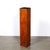 Pair of Art Deco Walnut Pedestals With Brass Detailing & Vitrolite Inset Top For Sale - Image 4 of 16