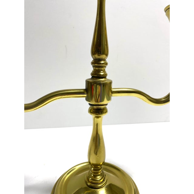 1960s 1960s Brass Candelabras – Vintage Candleholders (Set of 2) For Sale - Image 5 of 6