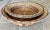 Circa 1980 Set of Two Nested Rattan Rope & Banana Leaf Pedestal Base Tray Baskets For Sale - Image 12 of 12
