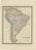 Antique Map of South America by Wyld, 1845 For Sale