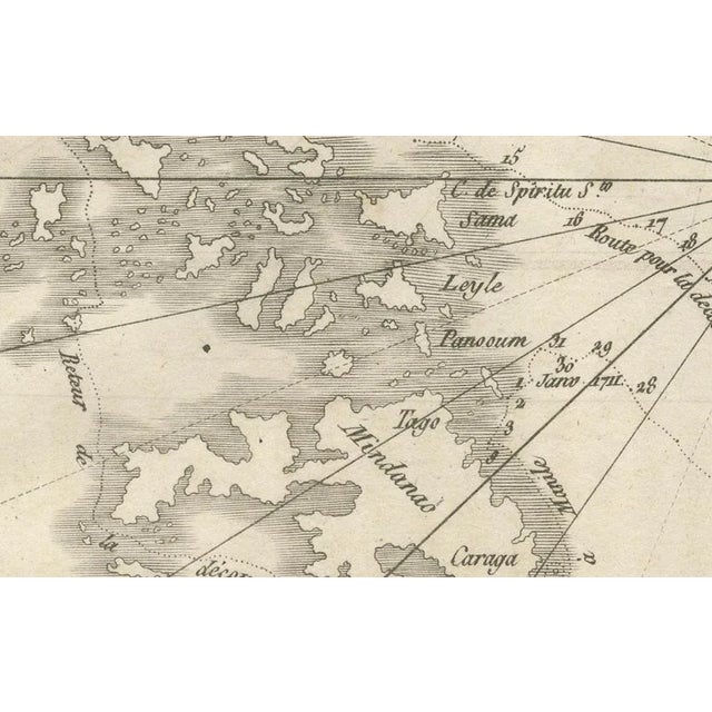 Antique French Map of the Philippines and Palau Islands, 1790 For Sale - Image 3 of 10