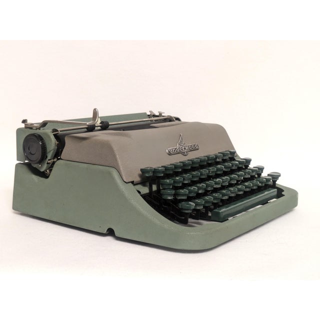 1954 Underwood Jewell Typewriter For Sale In Raleigh - Image 6 of 12