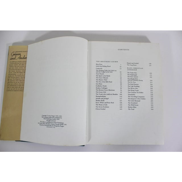 Paper Favourite Tales From Grimm and Andersen Hard Cover Children’s Illustrated Nursery Rhymes 1983 For Sale - Image 7 of 10