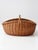 Vintage Large Willow Gathering Basket With Handle For Sale - Image 13 of 14