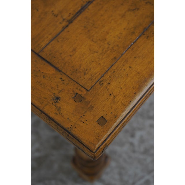 Guy Chaddock Country Distressed Coffee Cocktail Table For Sale - Image 10 of 13