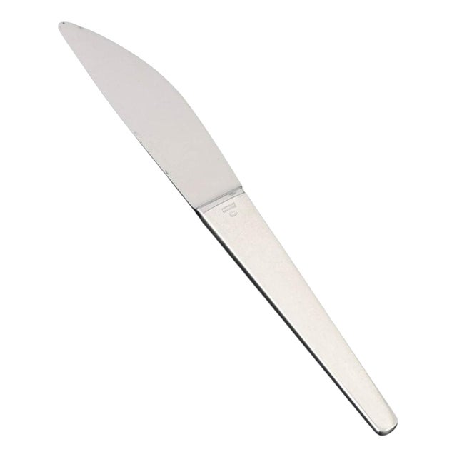 Caravel Lunch Knife in Sterling Silver by Henning Koppel for Georg Jensen, 1940s For Sale