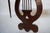 Mid 20th Century Pair of Demilune Consoles With Harp / Lyre Detail For Sale - Image 10 of 18