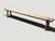 Andrianna Shamaris Wabi Sabi Teak Wood Long Bench For Sale - Image 4 of 6