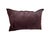 Beautiful brown cowhide front 18” lumbar pillow Back side is a matching color faux velour 18x 11” Poly filling No maker’s...