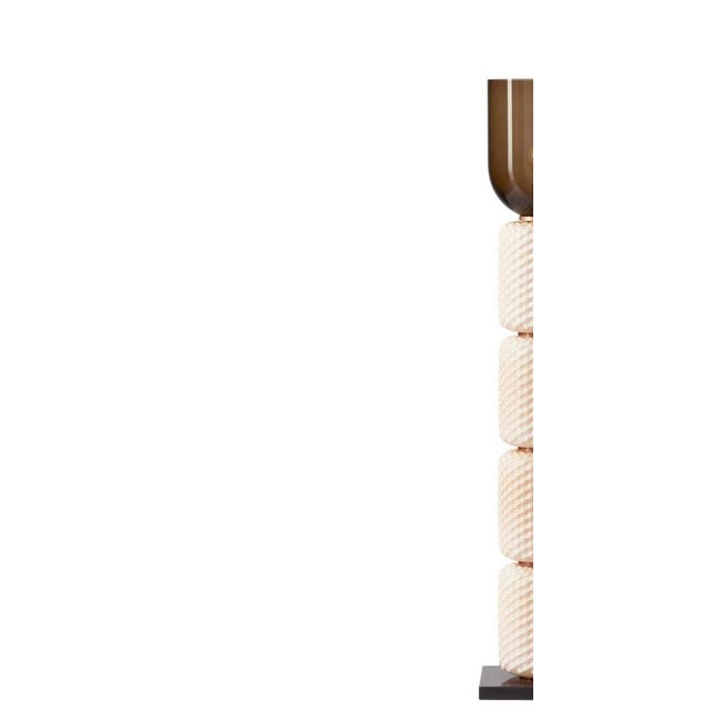 Black Ficupala Floor Lamp in Blown Glass and Marble from Cassina For Sale - Image 8 of 17