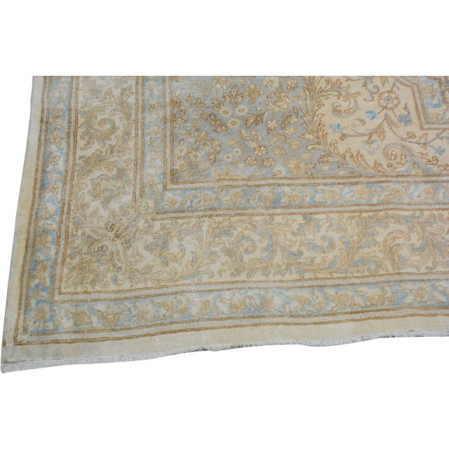 Turkish Vintage Turkish Anatolian Professional Hand Knotted Rug, 9'7x21'9 For Sale - Image 3 of 6