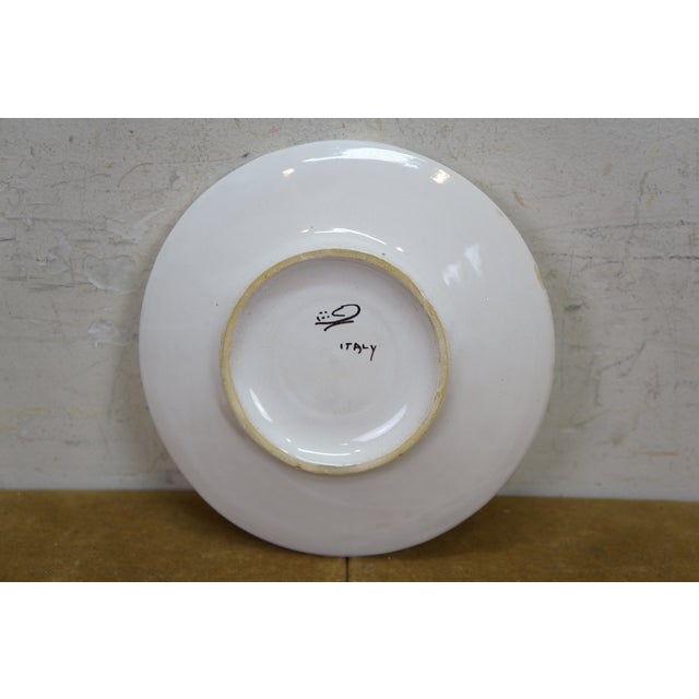 1950s Press Box Steakhouse Manhattan Nyc Ashtray by Casa Dell'Arte Italy 6" For Sale - Image 12 of 12