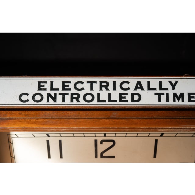 Vintage Bulova Observatory Time Clock Salesman Sample For Sale - Image 15 of 18