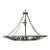 Large French Industrial Iron Chandelier With 12 Lights, Circa 1920 - Us Wired For Sale