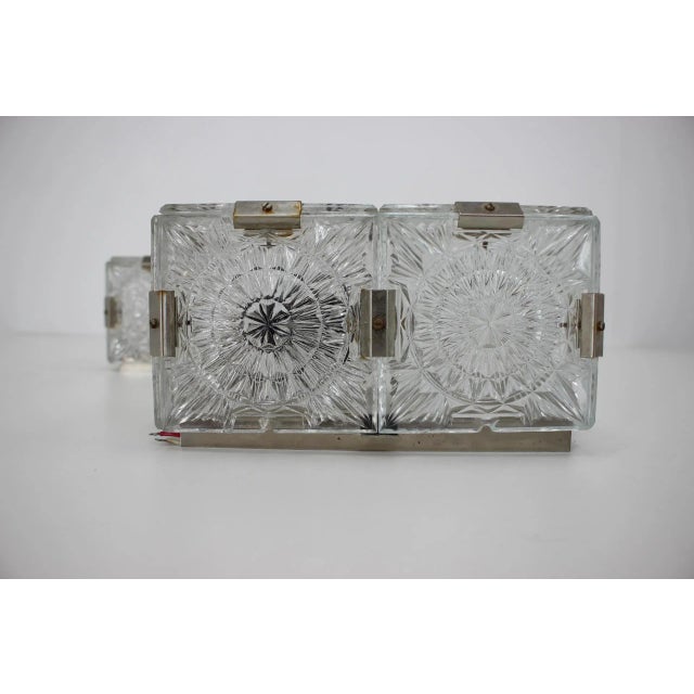 Mid-Century Modern Ceiling Lamps from Kamenicky Senov, 1970s, Set of 2 For Sale - Image 6 of 7