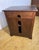 Brown Vintage Antique-Style Record Cabinet with Drawers, 1970s For Sale - Image 8 of 10