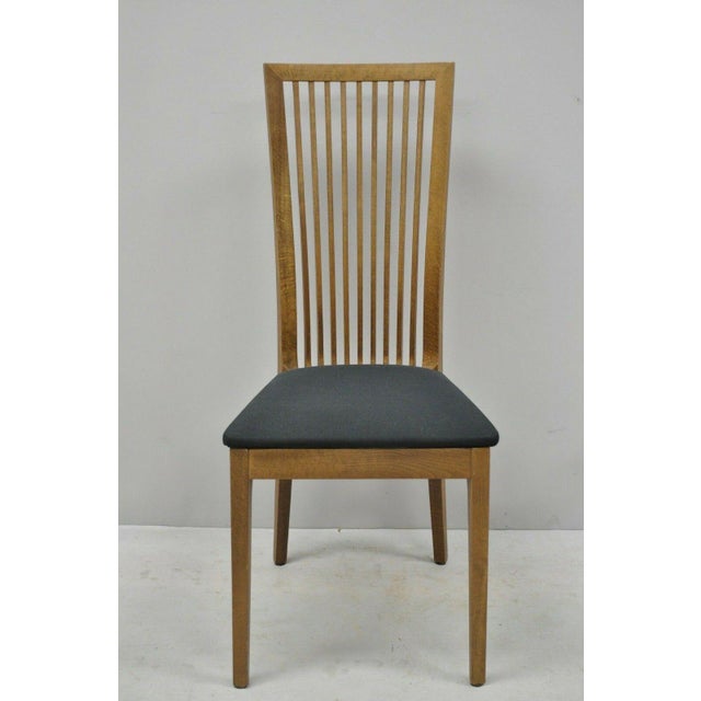 Early 21st Century Calligaris Connubia Slat Back Italian Wooden Dining