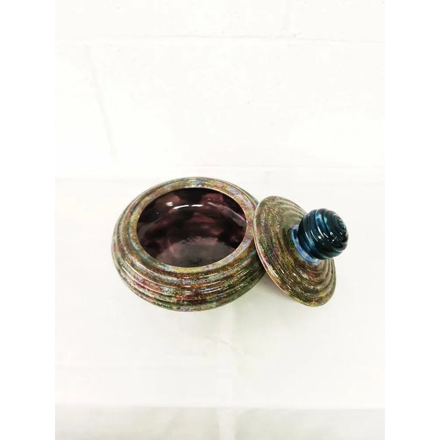 Ceramic Glazed Ceramic Box, 1930 For Sale - Image 7 of 9