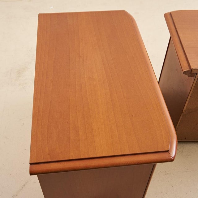 Modern Wooden Bedside Tables, Set of 2 For Sale - Image 6 of 7