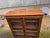 Traditional Late 20th Century Traditional-Style Walnut Wood 2 Glass Door Bookcase or Display Cabinet For Sale - Image 3 of 14